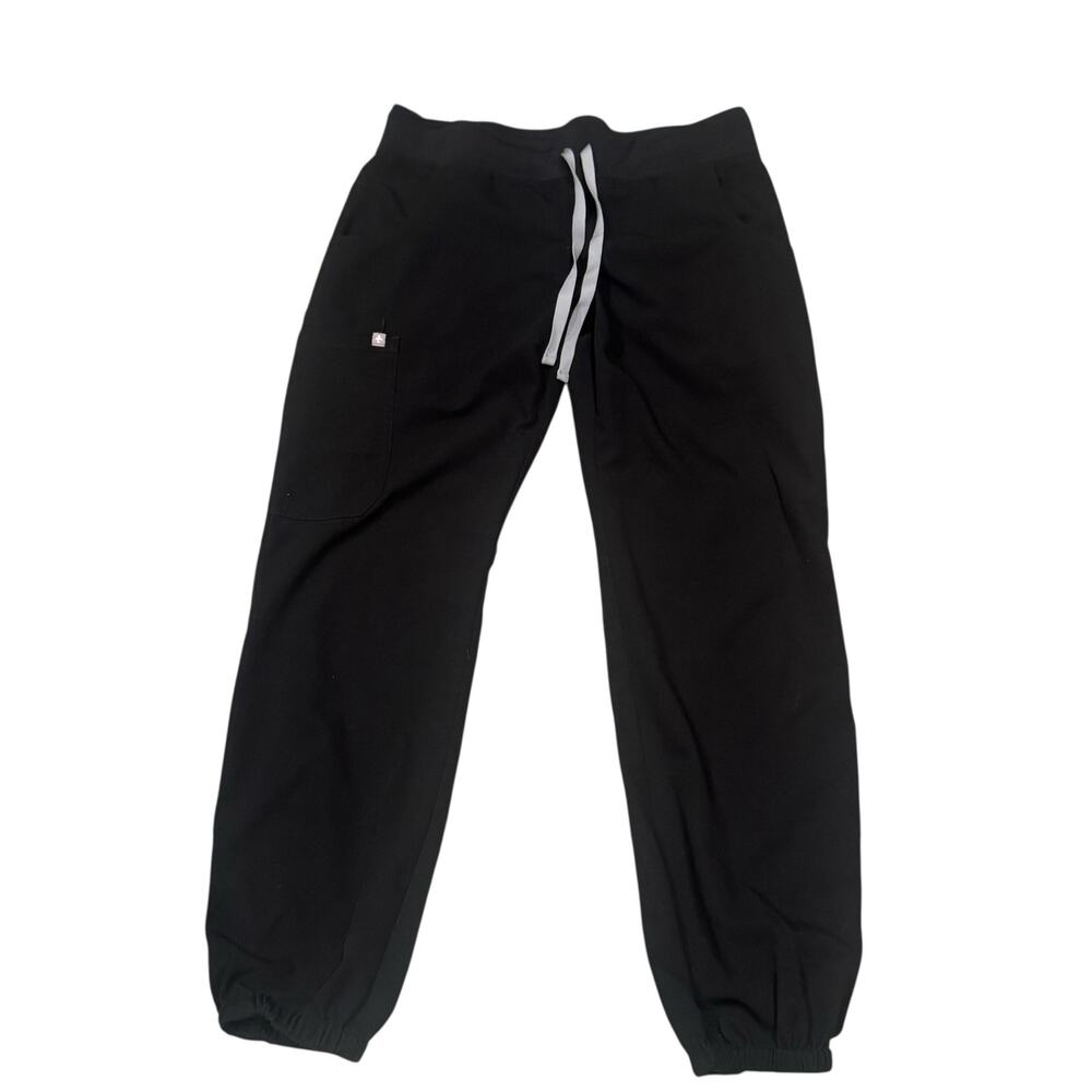 Figs Women's Kade Black Cargo Scrub Jogger Pants™ Size S - Picture 6 of 11